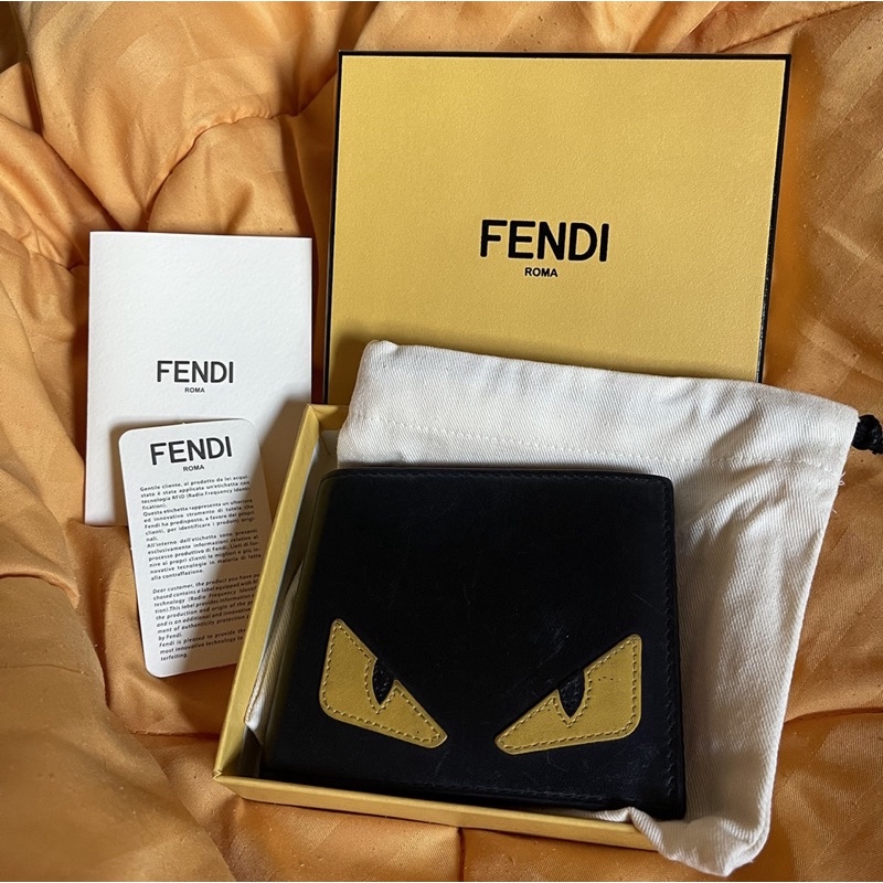 กระเป๋าสตางค์ Fendi monster ของแท้ 100%