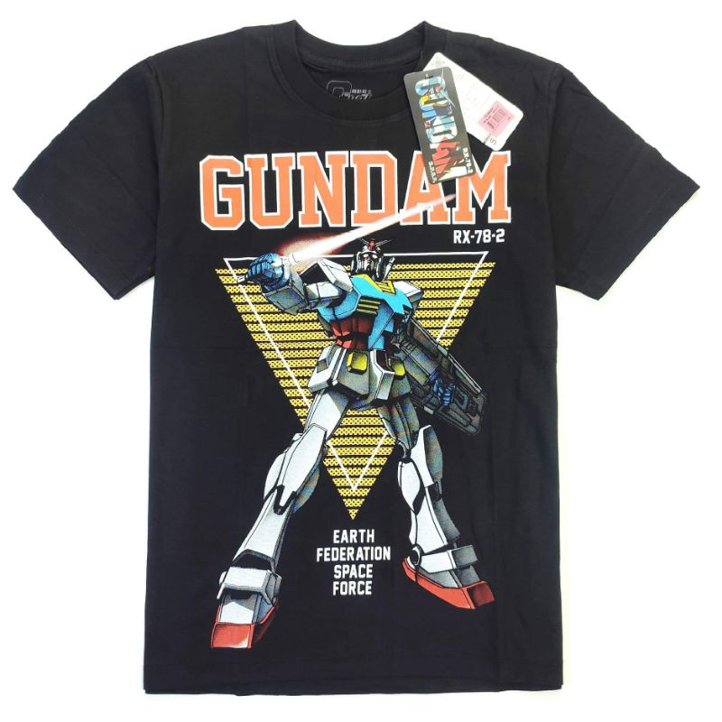 ลดล้างสต๊อก (ไซส์S อก38") เสื้อยืด Gundam กันดั้ม สินค้าลิขสิทธิ์