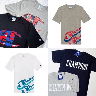 🇺🇸พร้อมส่ง Champion cotton t-shirt ของเเท้100% From usa