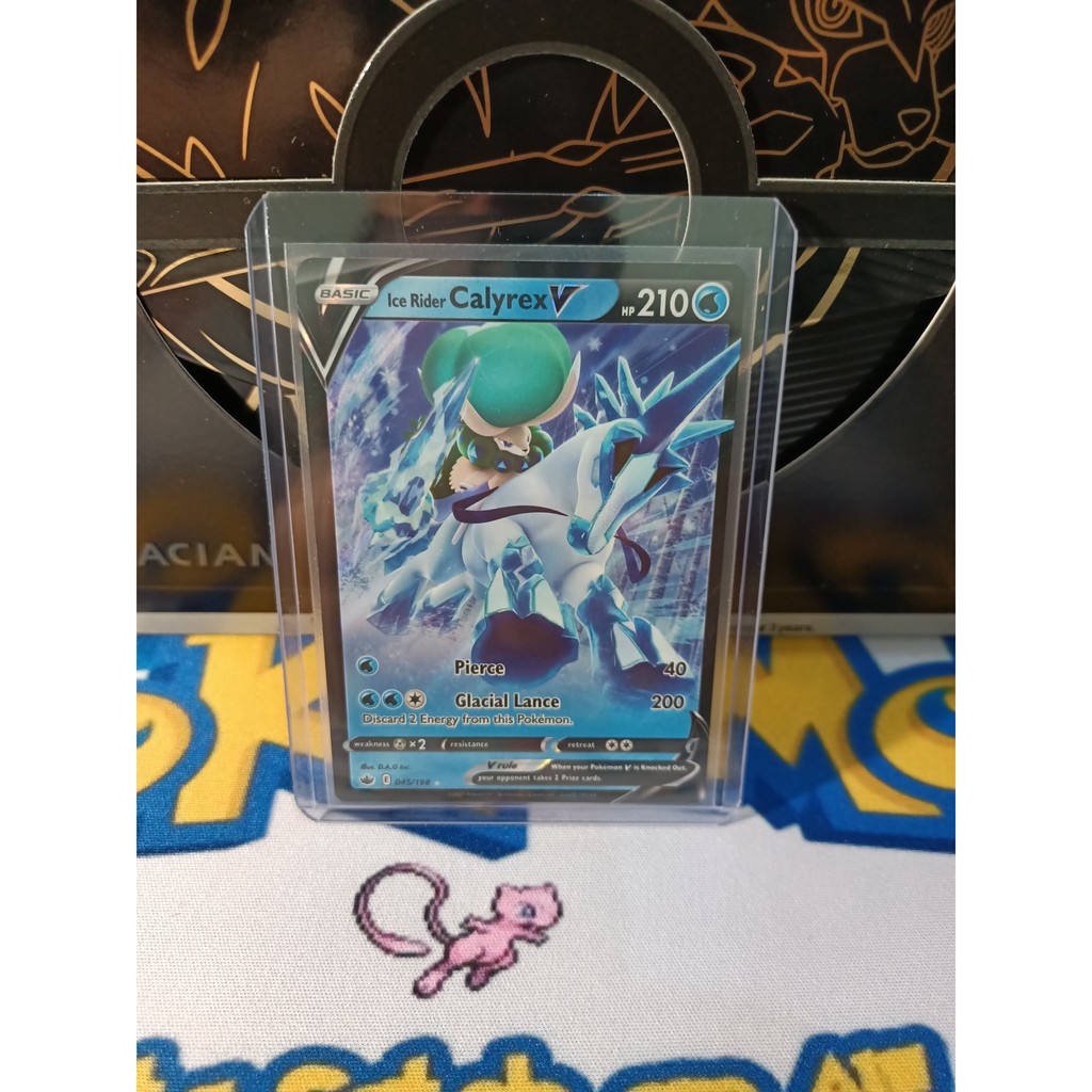 Pokemon Card "Ice Rider Calyrex V 045/198 / Ultra Rare" ENG Chilling Reign