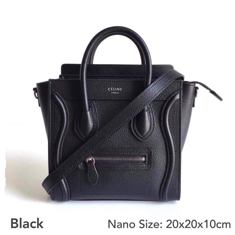 New Celine nano luggage black ถามก่อนกดซื้อนะคะ