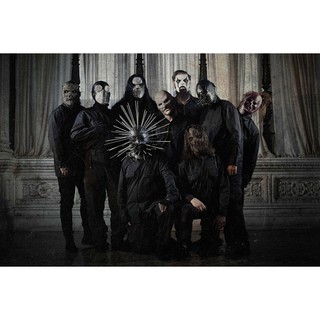 โปสเตอร์ Slipknot สลิปน็อต Heavy Metal Rock Music Poster รูปภาพติดห้อง ตกแต่งผนัง โปสเตอร์วงดนตรี โปสเตอร์ติดผนัง