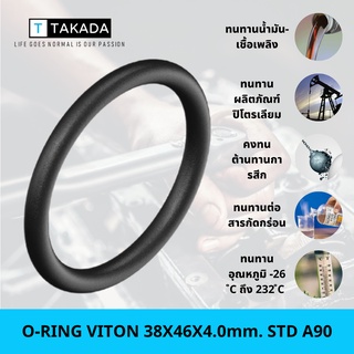 O-RING VITON 38X46X4.0mm. STD A90