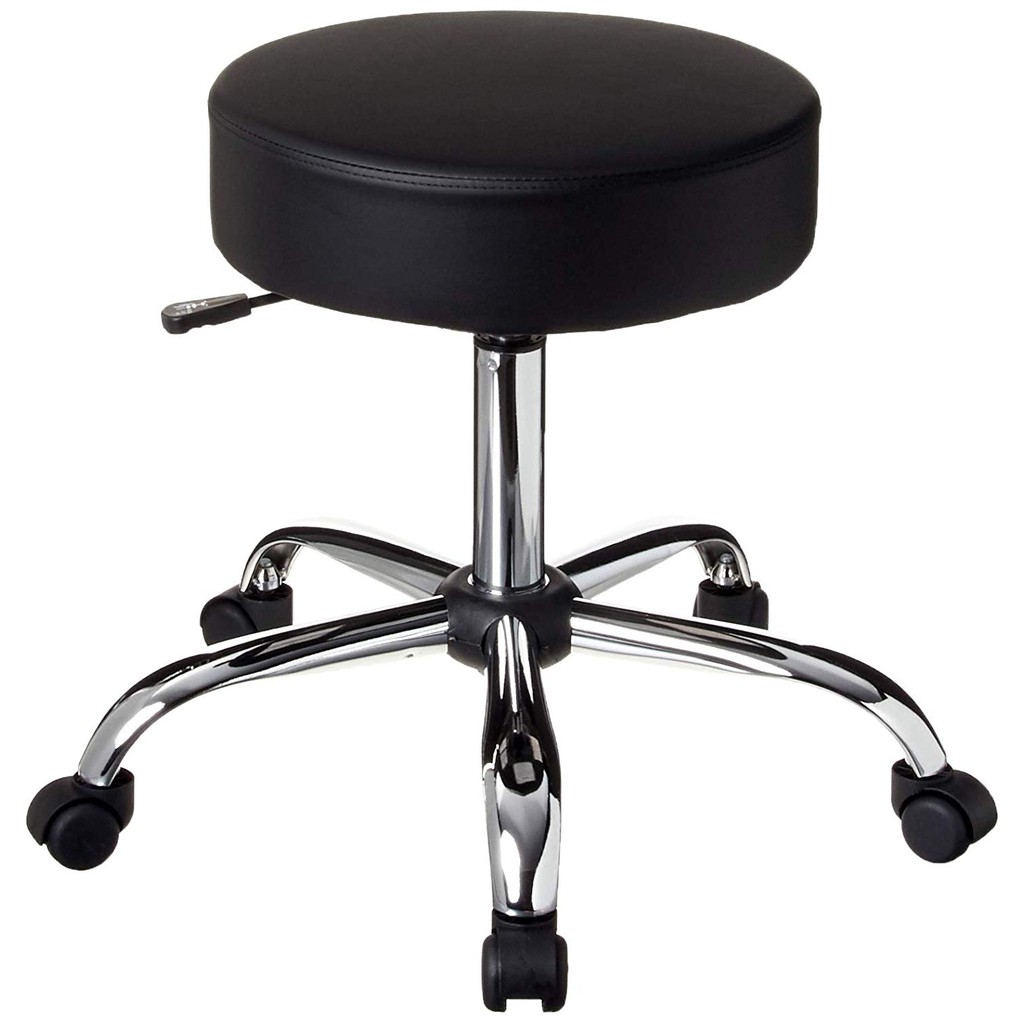 Boss Office Products : BOPB240-BK* เก้าอี้สตู Boss Office Products Be Well Medical Spa Stool, Black