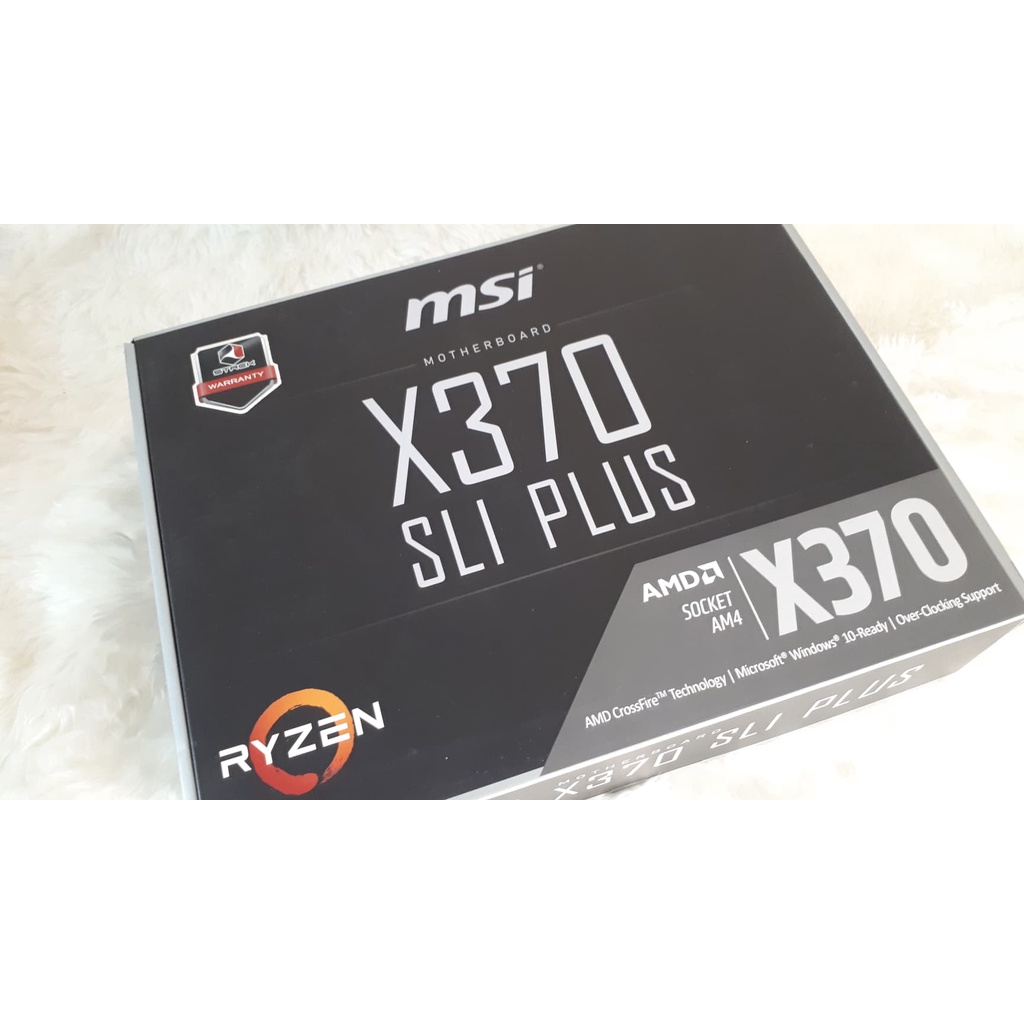 MAINBOARD (เมนบอร์ด) AM4 MSI X370 SLI PLUS