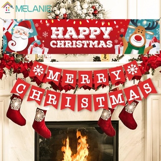 ป้ายแบนเนอร์ Merry Christmas ขนาดใหญ่ 40x180ซม. สําหรับตกแต่งบ้านและสวน 2021