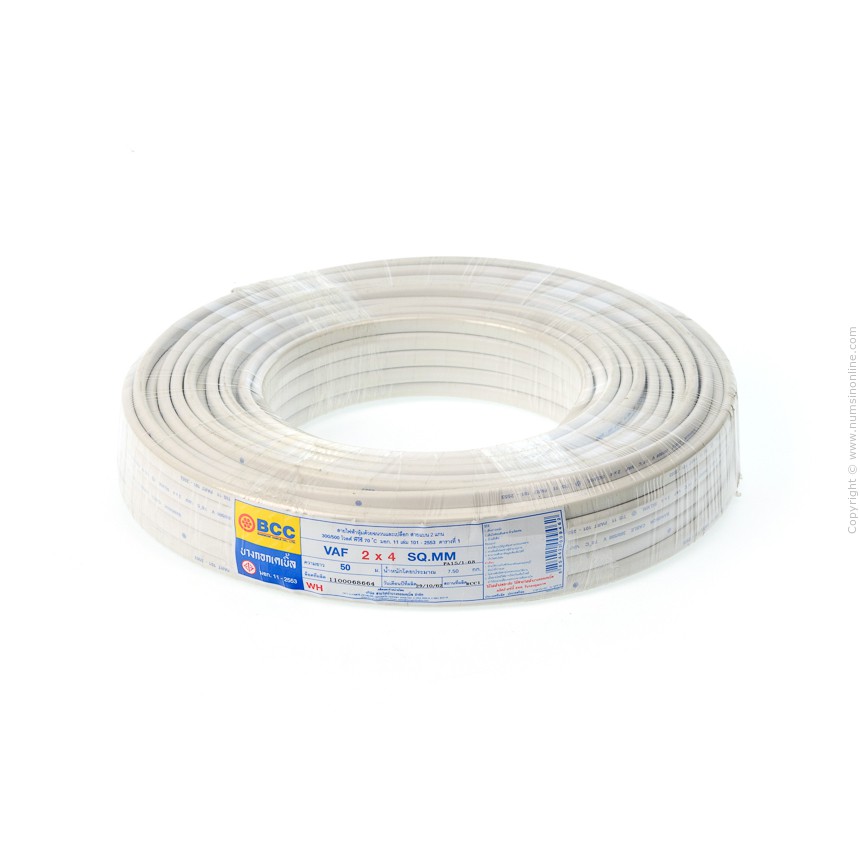 สาย VAF 2x4 มม. BCC (50 ม.)