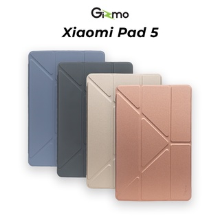 Gizmo  รุ่น Tri fold เคสแท็บเล็ต Xiaomi Pad 5 หน้าจอ 11 นิ้ว ด้านหลังขุ่น ลายรังผึ้ง  เคส Xiaomi  เคสแท็บเล็ต Xiaomi