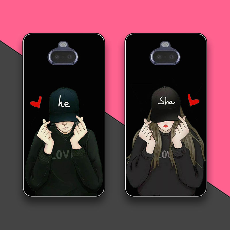 เคสซิลิโคนอ่อนนุ่มสไตล์เรียบง่าย Sony Xperia 8 5 20 1 10 Plus L2 L3 L4 E4 E4G