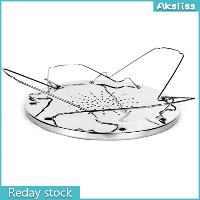 AKS Folding Toast Rack Simple Portable Stainless Steel Outdoor Camping ...