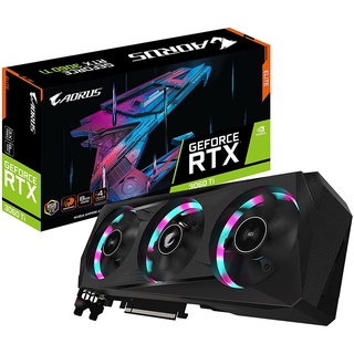 GIGABYTE AORUS GeForce RTX 3060 Ti Elite 8G (REV2.0) Graphics Card, 3X WINDFORCE Fans, LHR, 8GB 256-bit GDDR6 VGA