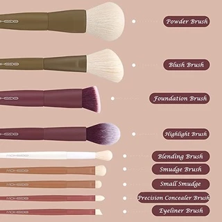 ชุดแปรงแต่งหน้าพร้อมกระเป๋าสไตล์ญี่ปุ่น EIGSHOW Japan Series(9 PCS/ชิ้น)