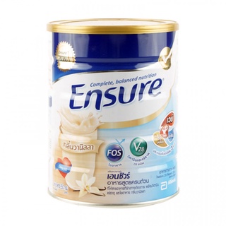 Ensure เอนชัวร์ 850 กรัม 1 กระป๋อง Ensure 850g / 400 g อาหารเสริมสูตรครบถ้วน สำหรับผู้ใหญ่