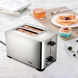 เครื่องปิ้งขนมปัง German Tenfly stainless steel toaster toaster home small heating breakfast machine