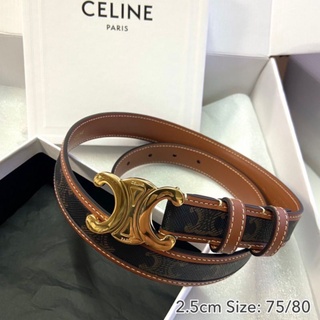 (พร้อมส่ง)*New*Celine Belt 2.5 cm