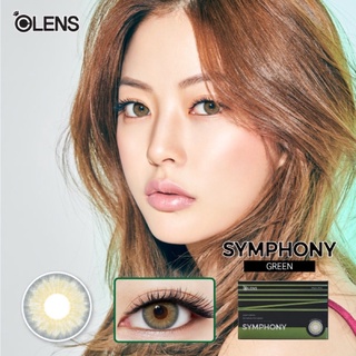 ✨พร้อมส่ง👁️Olens~Symphony​ Green รายเดือน