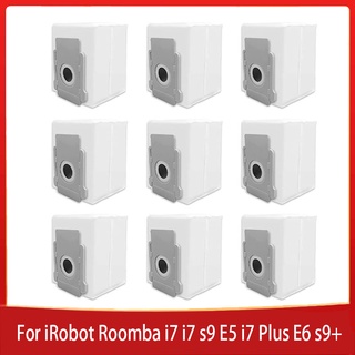 ถุงกรองฝุ่น สําหรับหุ่นยนต์ดูดฝุ่น iRobot roomba s9 s9+ i7 i7+ Plus E5 E6