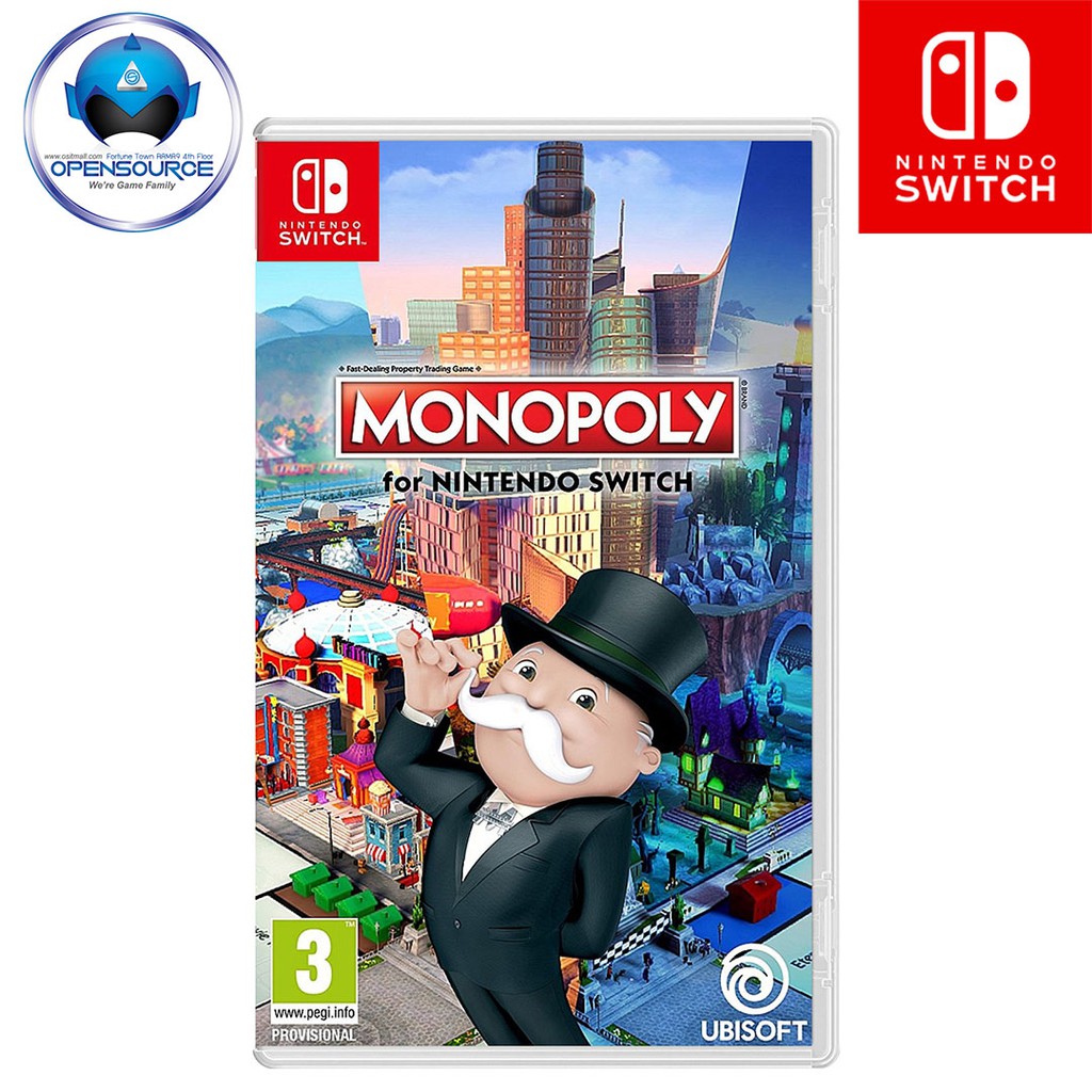 NINTENDOSWITCH: Monopoly (UK ENG) แผ่นเกมมือหนึ่ง พร้อมส่ง