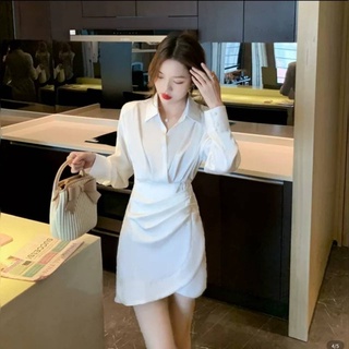 Dress เรียบหรู ดูดีมีราคาสาวออฟฟิศไม่ควรพลาด ถามก่อนสั่งนะคะ