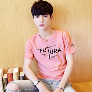 LH.Friday เสื้อยืดอักษร futura ใส่ไปใหนสาวๆหันหลังตามแน่ๆ วิบวับๆ