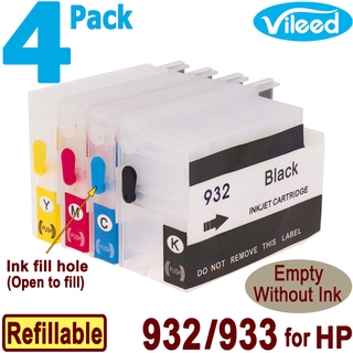 [สต็อกประเทศไทย] HP932XL/933 can fill empty ink cartridges, suitable for HP Officejet 6100 6600 6700 7110 7510 7512