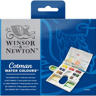 สีน้ำ ชุดคอทแมนคอมแพคเซท #0390083 Winsor &amp; Newton