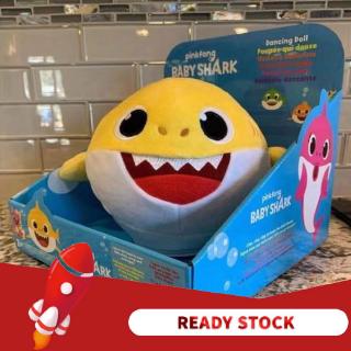 ⌂⌂ 2020 NEW Shark baby music shark singing and dancing plush toys 【Goob】