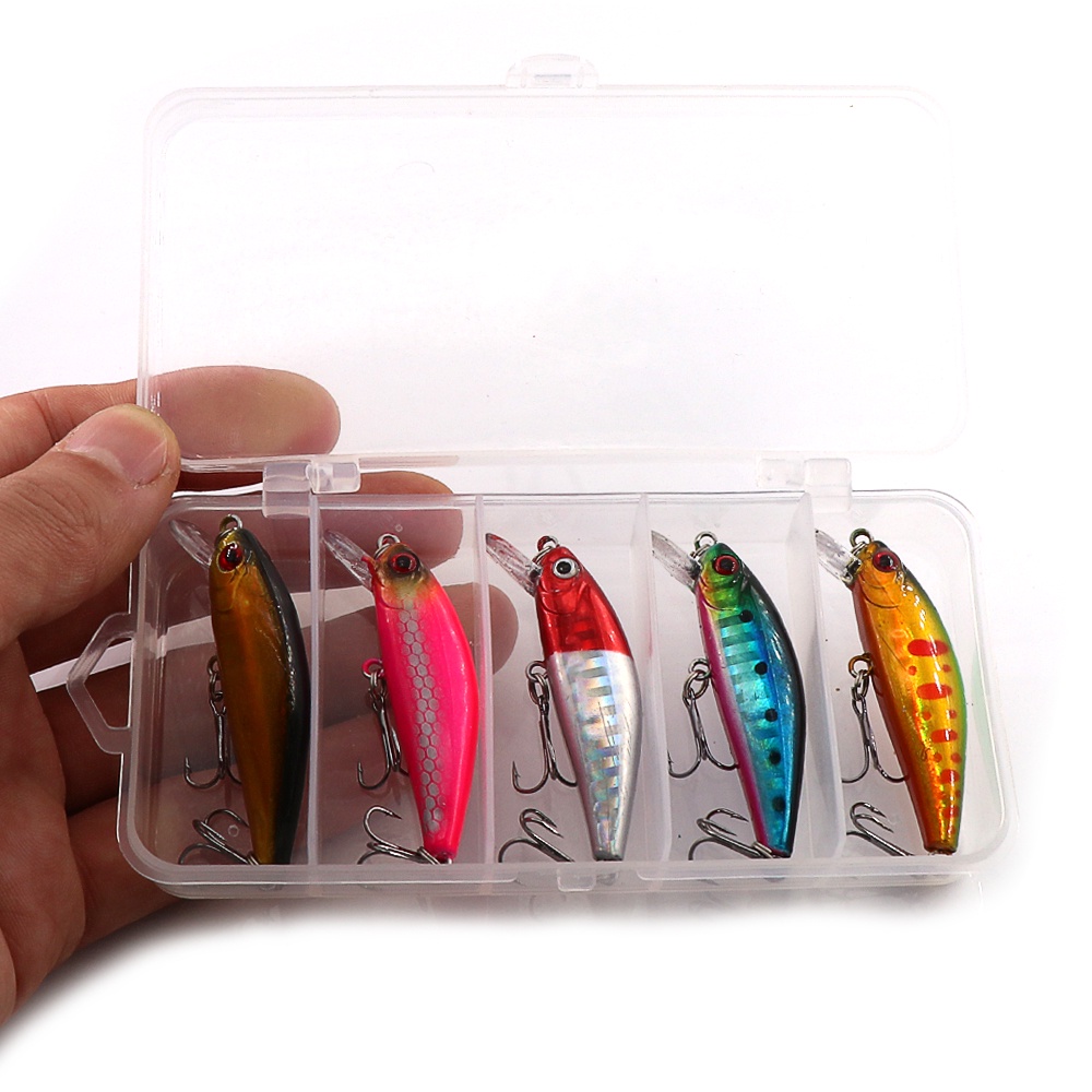 เหยื่อตกปลา 5.5 ซม. 6.7G Minnow เหยื่อ Sinking Crankbait เหยื่อ Hard ประดิษฐ์ Wobblers Down