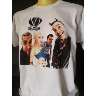 เสื้อยืดผ้าฝ้ายพิมพ์ลายเสื้อวงนำเข้า No Doubt Dont Speak Gwen Stefani Ska Punk Alternative Rock New Wave Retro Style Vi