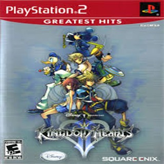 แผ่นเกมส์[Playstation2] Kingdom Hearts II (USA)