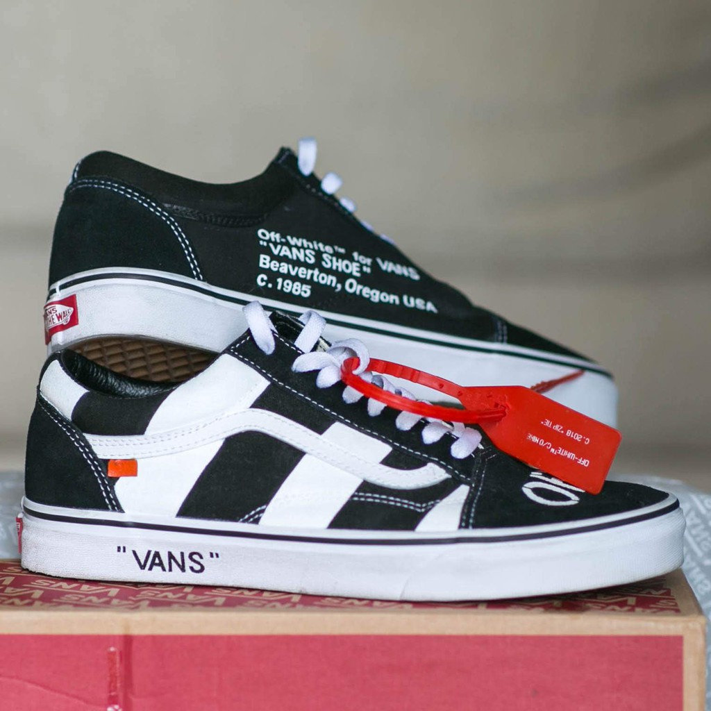 vans old skool off white custom