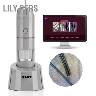 Lily Pers 5-200X Usb Otg กล้องจุลทรรศน์ดิจิตอล 200MP สําหรับตรวจจับหนังศีรษะ