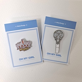 [พร้อมส่ง] [พร้อมส่ง] ป้ายโลโก้โลหะ OHMYGIRL