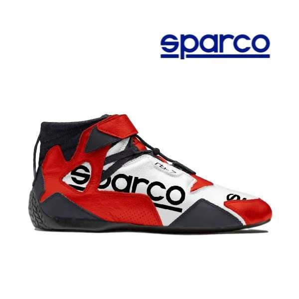 หนังแท้กันไฟ SPARCO รองเท้าแข่งกันไฟอิตาลี ชายรถ SLALOM RB3