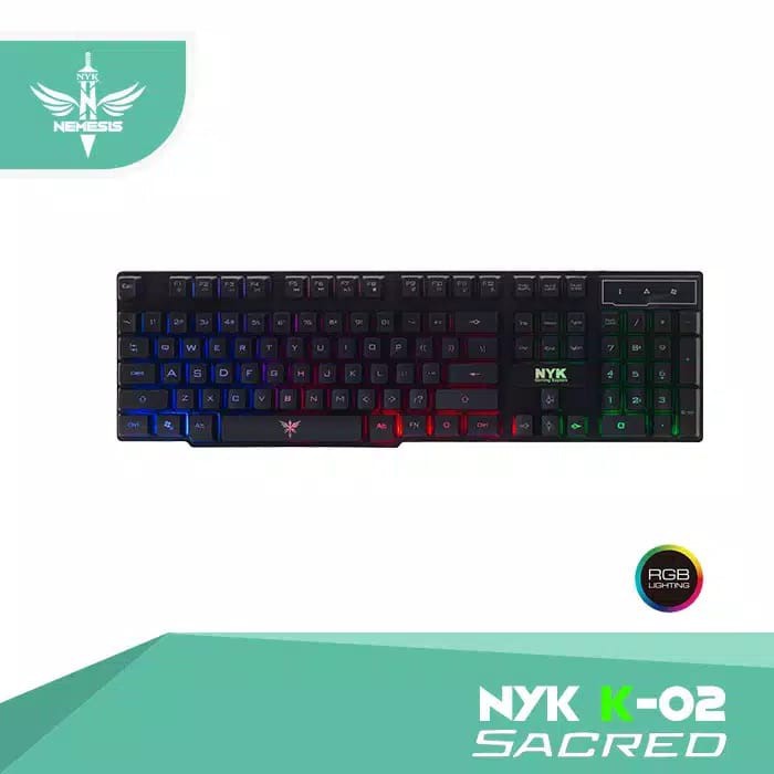 Cbd* NYK (K02 / K-02) คีย์บอร์ดเกม Fullsize พร้อมโหมดแสง 5 โหมด