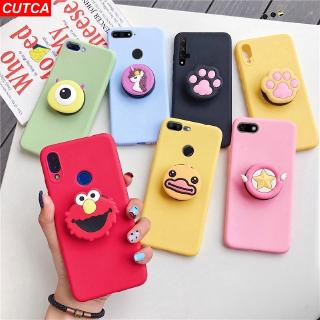 3d เคสโทรศัพท์ซิลิโคนพิมพ์ลายการ์ตูนน่ารัก vivo y19 u3 y17 y15 y3 y12 2019 y93 y95 y91c 3d