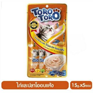 ToRo ToRo ขนมแมวเลียซองละ 37 บาท