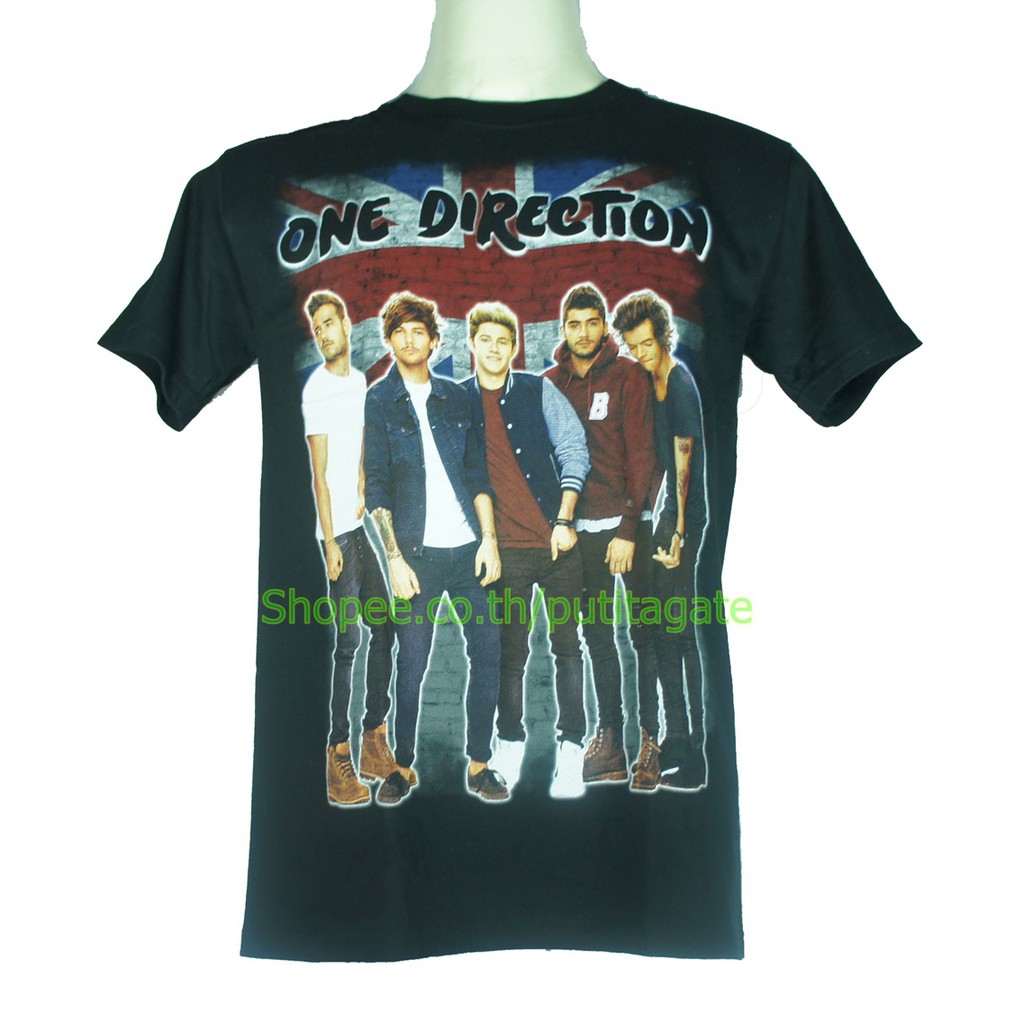 เสื้อวง One Direction ไซส์ยุโรป วันไดเรกชัน PTA1407 ลายวงดนตรีร็อค เดธเมทัล Rockyeah