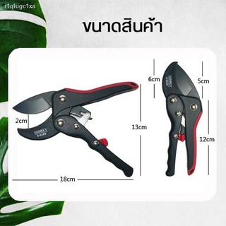 SUNKEY กรรไกรตัดกิ่งไม้ 175mm กรรไกร กรรไกรอเนกประสงค์ กรรไกรตัดกิ่ง กรรไกรตัดกิ่งไม้ กรรไกรตัดและเล็ม No.S-6165 (สินค้า