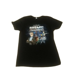 ขายดี!กระหน่ํา เสื้อยืดลําลอง แขนสั้น พิมพ์ลาย STAN LEES COSMIC CRUSADERS GRAPHIC TEE SUPER HEROES MENMEDIUM CBmgnc61CM