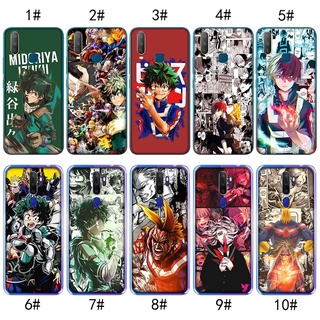 เคสใส ลาย My Hero Academia Academy สําหรับ OPPO A3s A5 A5s A7 A9 A52 A72 A92 A53 A32 2020 MZD121