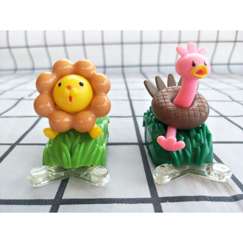 สินค้า​ของเล่น​ของ​สะสมสิงโต, นกกระจอกเทศ​CHORO Q MISTER DONUT TAKARA TOMYสินค้า​ญี่ปุ่น​มือสอง​ 