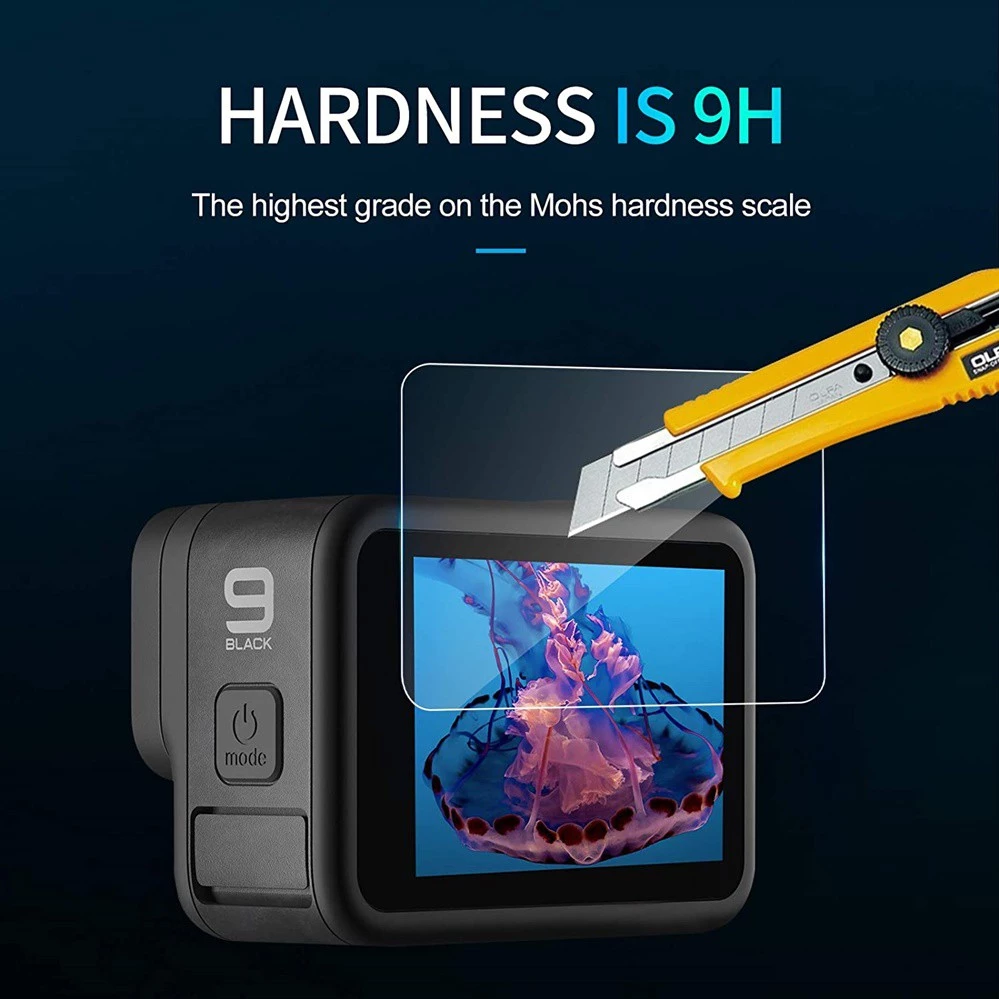 TELESIN GoPro 9 Tempered Glass Screen Protector (3PCS.) ฟิล์มกระจก TELESIN สำหรับ GoPro 9 จำนวน 3 ชิ้น thumbnail 4