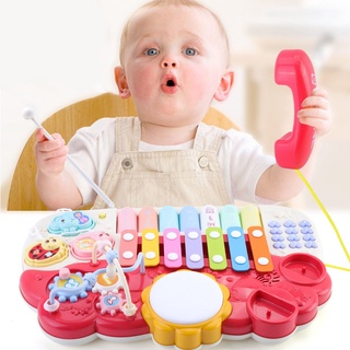 ออร์แกนอิเล็กทรอนิกส์สำหรับเด็ก Multi-Function Baby Early Education เพลงของเล่นเปียโนขนาดเล็ก 0-1-3 ของเล่นเด็ก