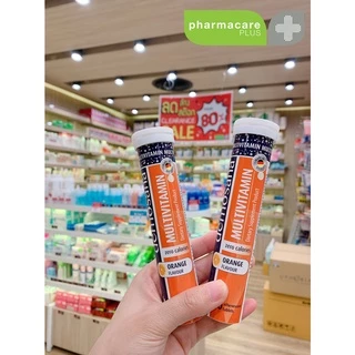Demosana Effervescent 20 Tablets - ดีโมซานาเม็ดฟู่ (แม็กนีเซียม, มัลติวิตามิน, วิตามินซี, แคลเซียม)