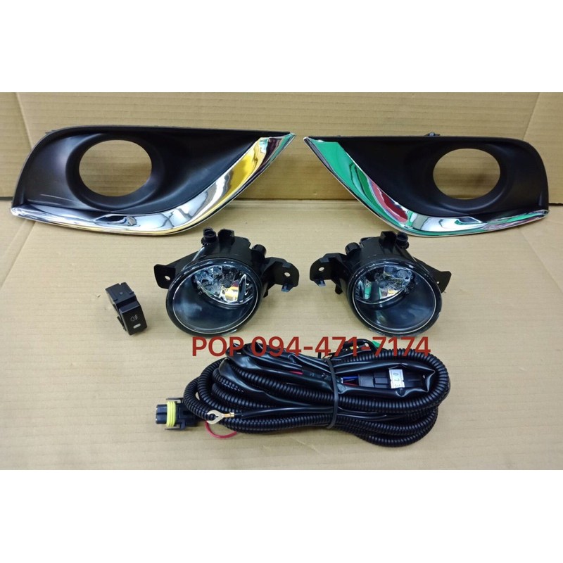 ไฟตัดหมอก สปอร์ตไลท์ นิสสัน almera 2014 2015 2016 2017 2018 2019 foglamp sportlight  Nissan Almera ป