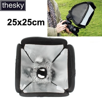 E23 โดมกระจายแฟลชแบบนุ่มแบบพับได้