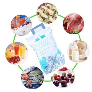 (ซื้อ 10แถม 2) Ice Pack เจลเก็บความเย็น ขนาด 400 ml.