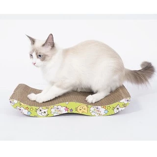 ที่ลับเล็บ ที่ลับเล็บแมว ราคาถูก โซฟาที่ลับเล็บแมว กระดาษลูกฟูก แบบ 2 ด้าน ที่ลับเล็บ ที่ลับเล็บแมว45X21