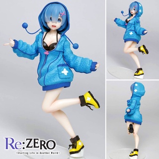 Figure ฟิกเกอร์ Model โมเดล Re Zero Starting Life in Another World รีเซทชีวิต ฝ่าวิกฤตต่างโลก Rem เรม Fluffy Parker